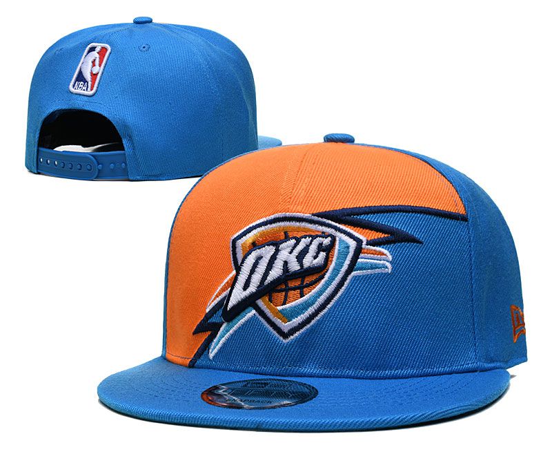 Cheap 2021 NBA Oklahoma City Thunder Hat GSMY926